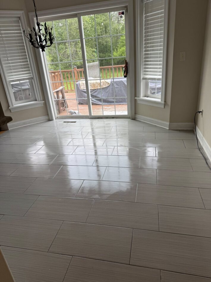 tile installation