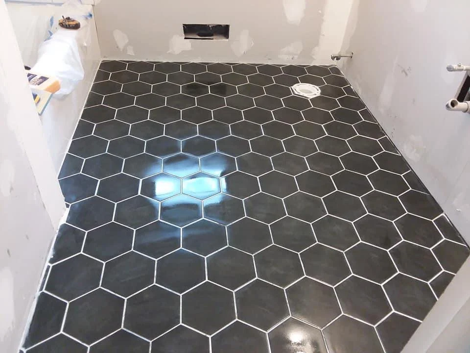 Recent tile installation by Local Handyman Repair in the Albany Capital Region